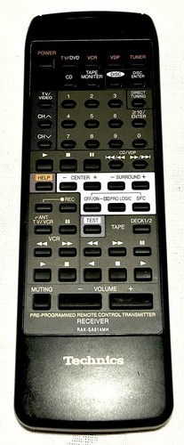 Technics rak sa614mh receiver - technics,