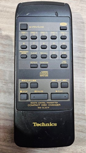 Technics remote control - remote,
