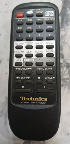 Technics eur645270 remote - eur645270,