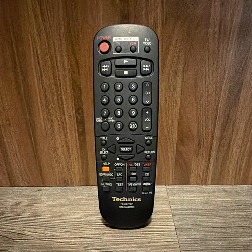 Technics receiver remote - receiver,