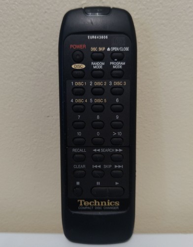 Technics eur643806 remote - technics,